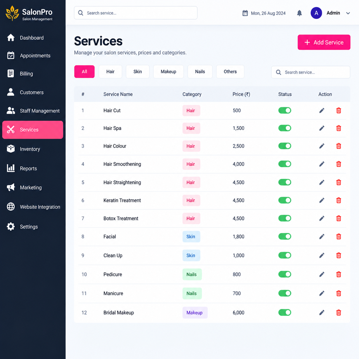 Services